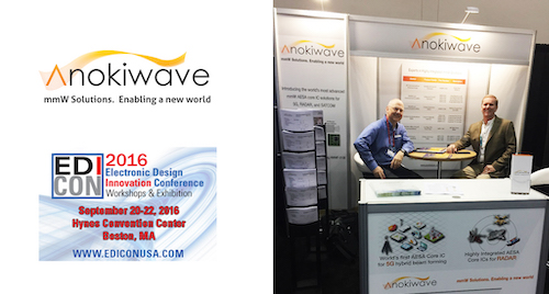 Anokiwave at EDICON2016